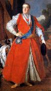 Portrait of King August III in Polish costume